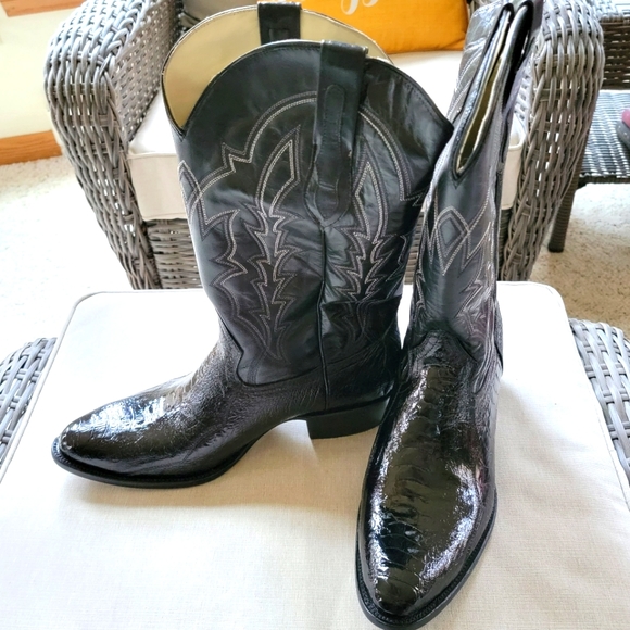 JB Dillon Other - J B Dillon Reserve Ostrich Cowboy Boots